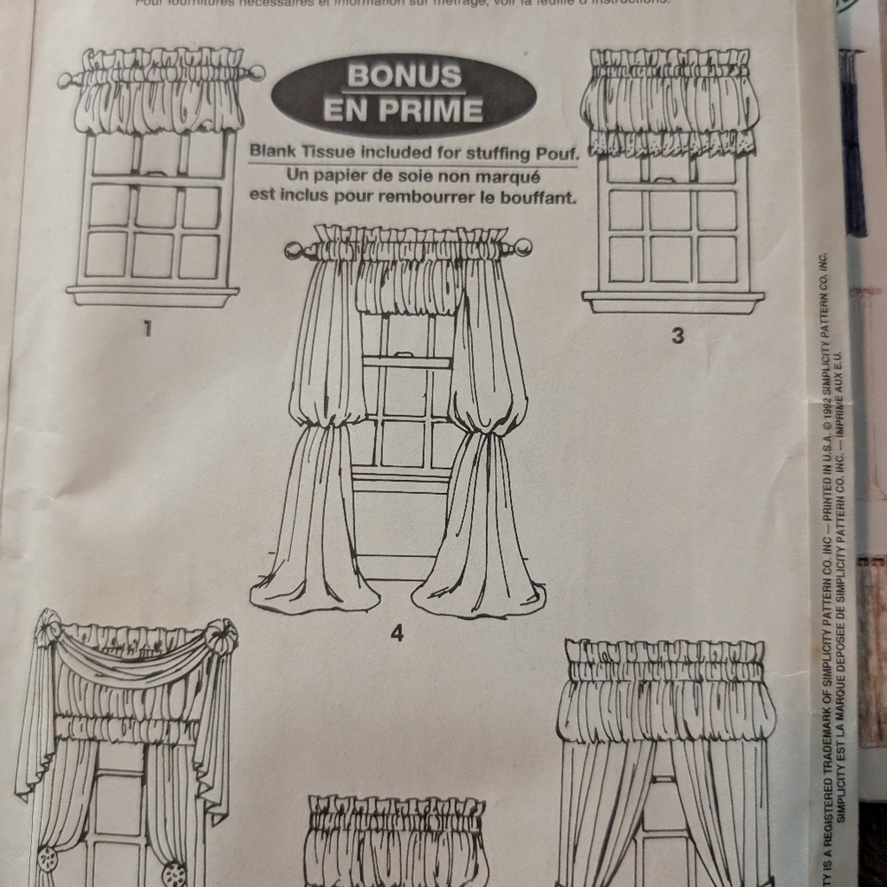 Curtain pattern bundle - Picture 5 of 9
